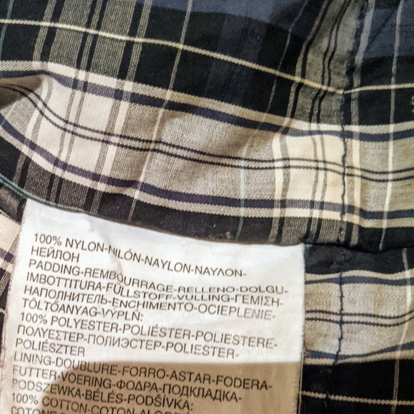 Men's Blue Levi Puffer - Picture 8 of 8